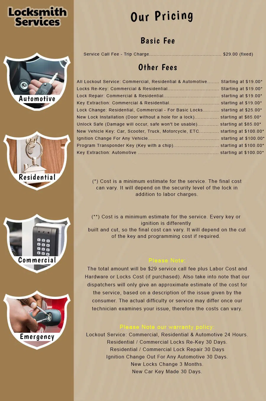 Elite Locksmith Services Chicago, IL 312-973-4902